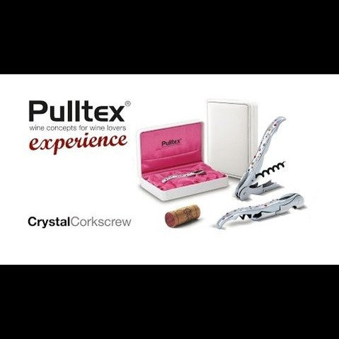 Classic Crystal Swarovsky + Leather Pouch
