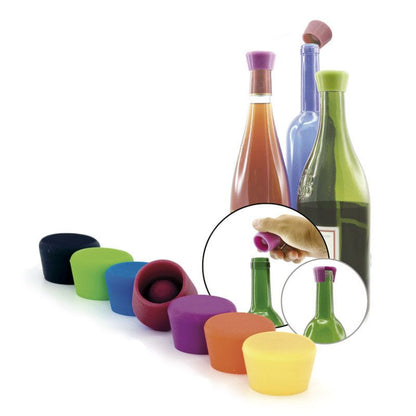 Silicone Wine Stoppers - 2 Pack