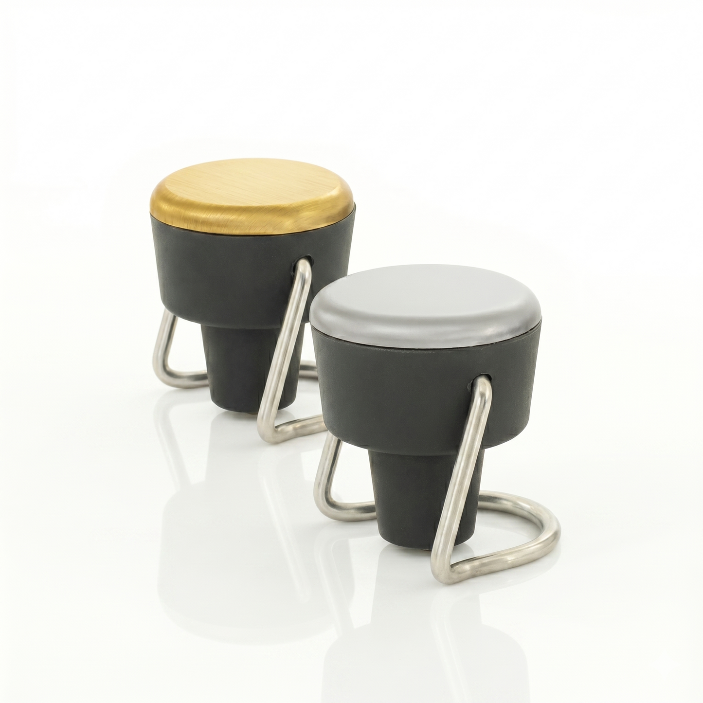 Silicon Clip Champagne Stopper - 2 Pack