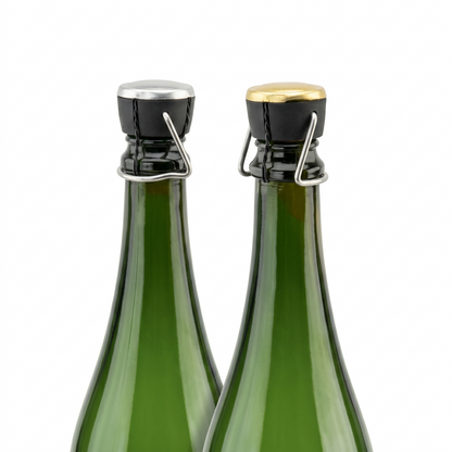 Silicon Clip Champagne Stopper - 2 Pack
