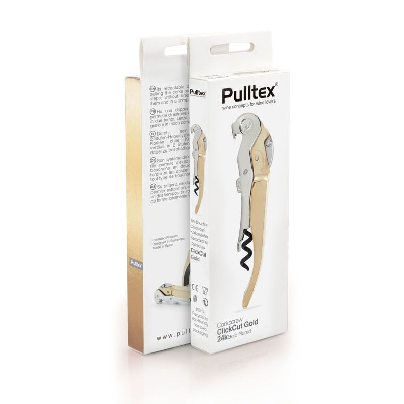 ClickCut Gold Corkscrew