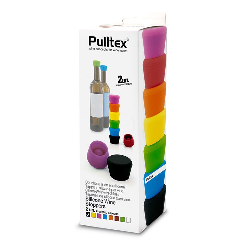 Silicone Wine Stoppers - 2 Pack